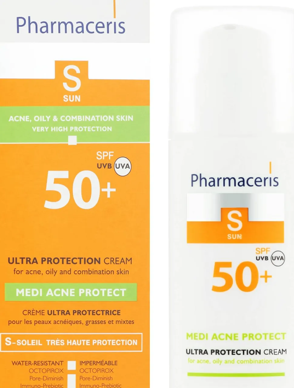 Sonnenschutzcreme für Aknehaut SPF 50+