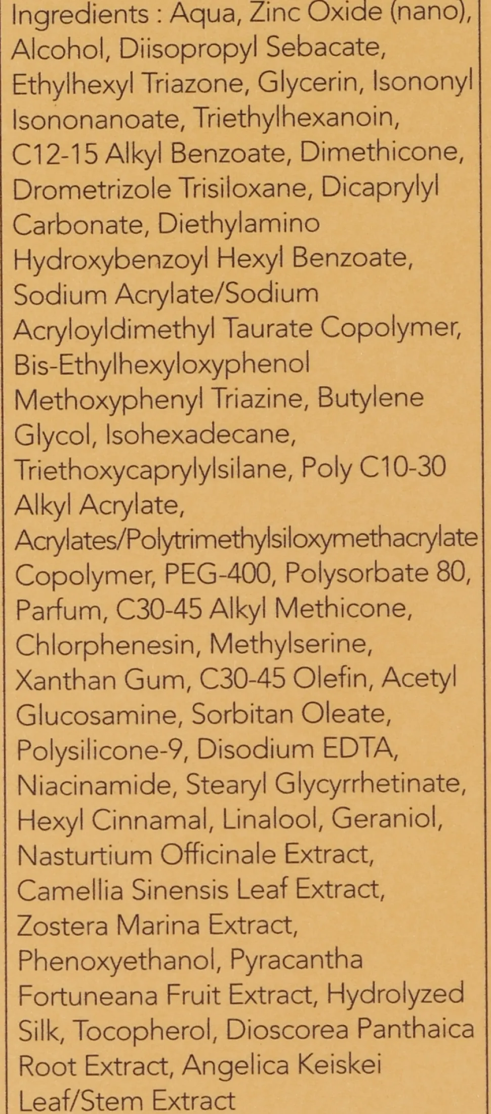 Sonnenschutzcreme für das Gesicht SPF50