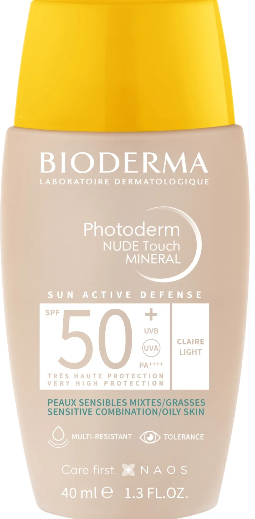 Sonnenschutzcreme für fettige und Mischhaut SPF 50