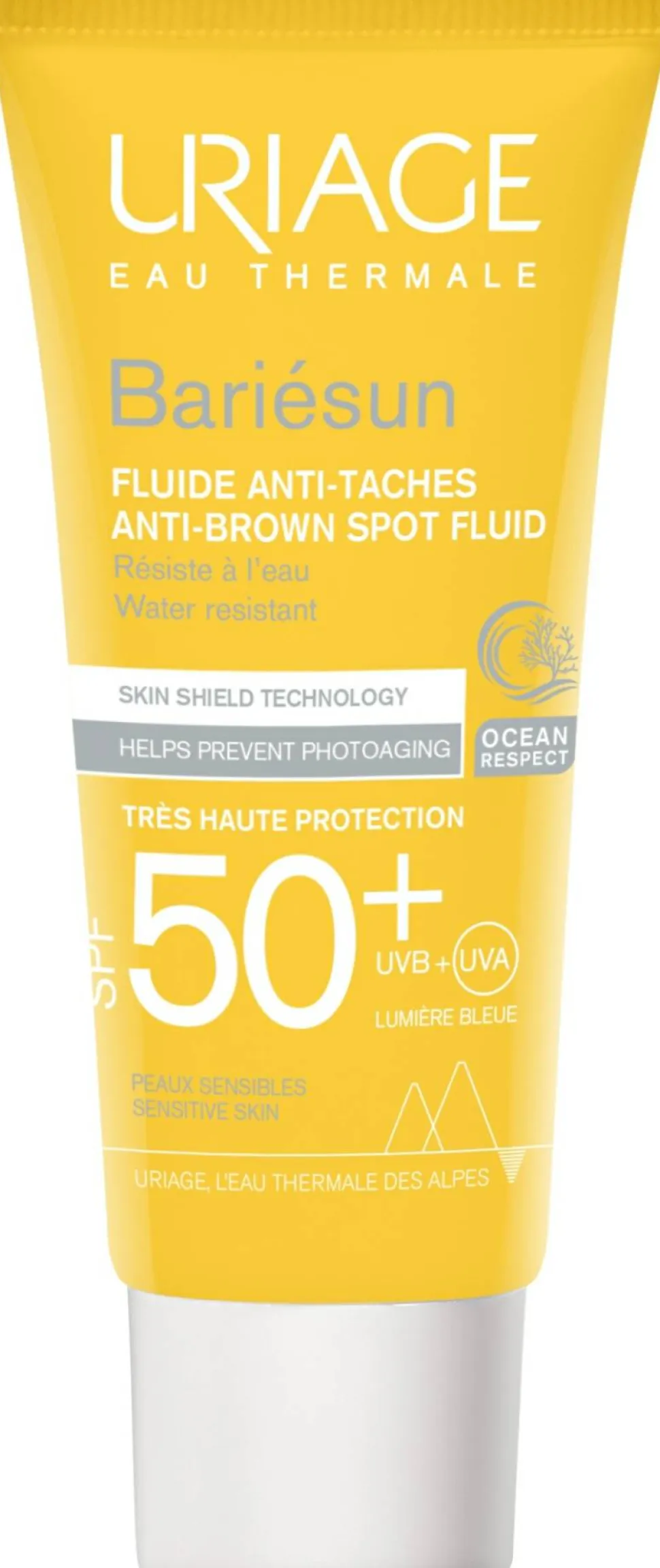 Sonnenschutzemulsion gegen Pigmentflecken SPF 50+