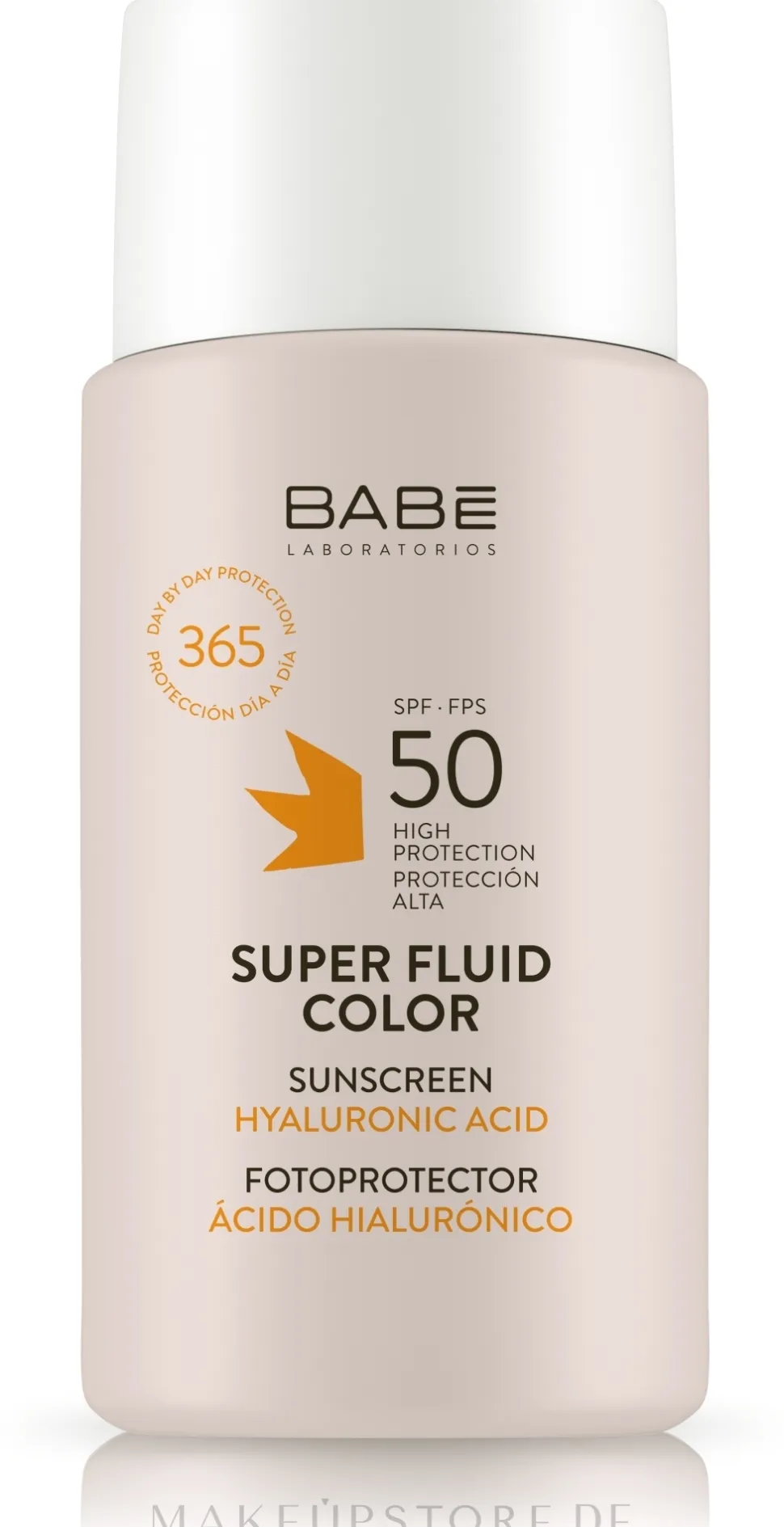 Sonnenschutzfluid für das Gesicht mit Hyaluronsäure SPF 50+