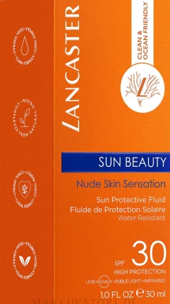 Sonnenschutz-Gesichtsfluid