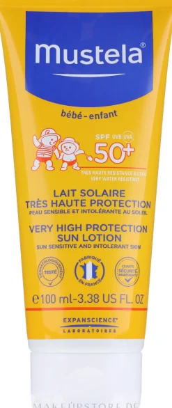 Sonnenschutzlotion für Kinder und Babys SPF 50+