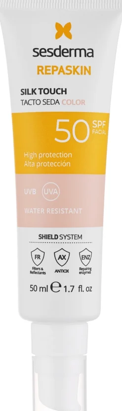 Sonnenschutzprodukt für das Gesicht mit Tönungseffekt