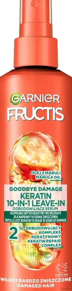 Spray für dünnes und geschädigtes Haar mit Amla-Öl-Extrakt und Keratin