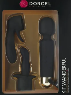 Stabvibrator mit zwei Aufsätzen