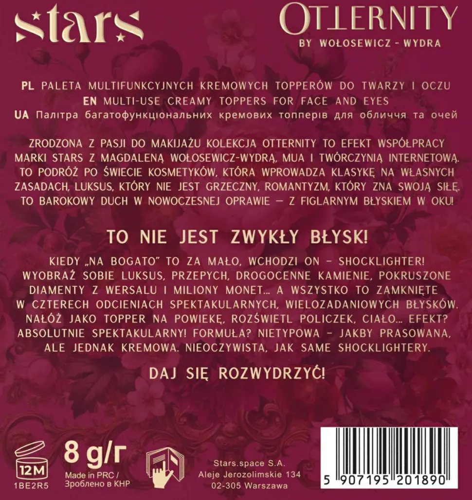 Stars from The Stars Otternity Multi-Use Creamy Shocklighters