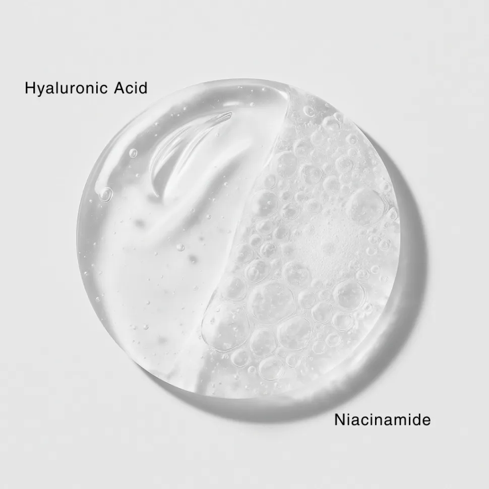 Straffendes Augenserum mit Hyaluronsäure und Niacinamid