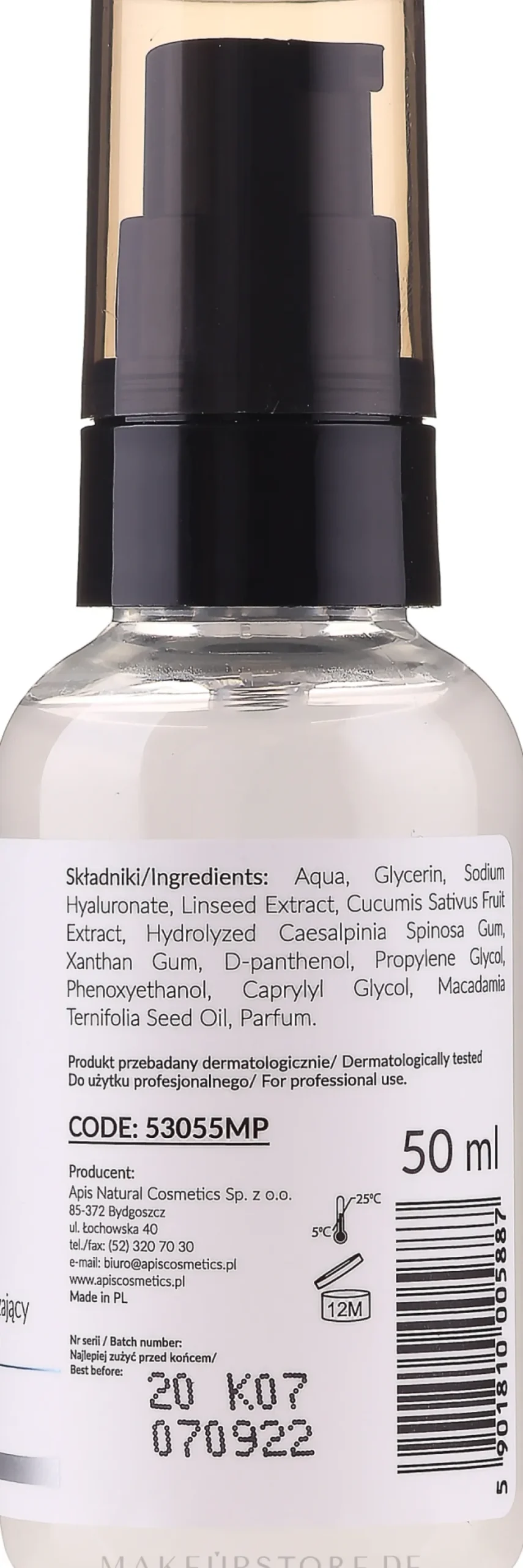 Straffendes Gesichtstonikum mit Hyaluronsäure