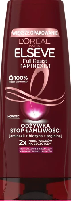 Stärkende Haarspülung für schwaches und brüchiges Haar mit Arginin, Biotin und Vitamin B5