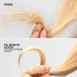 Stärkende Haarspülung mit Biotin für langes Haar