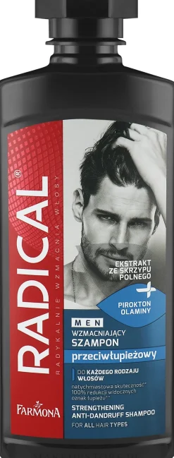 Stärkendes Anti-Schuppen Shampoo für Männer