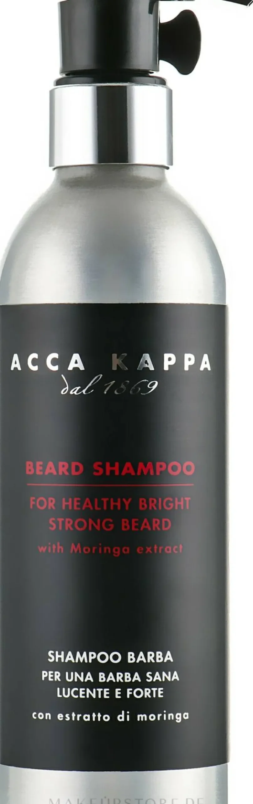 Stärkendes Bartshampoo mit Moringa-Extrakt