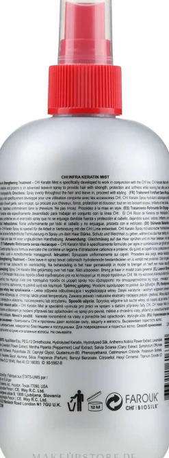 Stärkendes Haarbehandlung-Spray mit Keratin ohne Ausspülen
