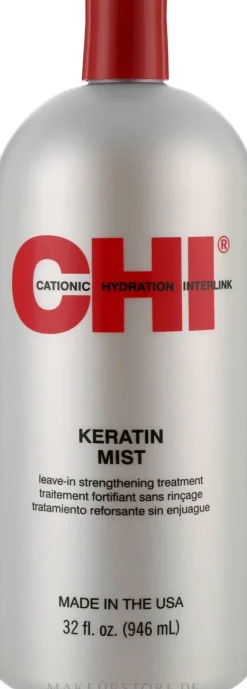 Stärkendes Haarbehandlung-Spray mit Keratin ohne Ausspülen