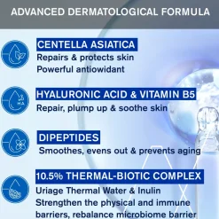 Stärkendes, schützendes und reparierendes Gesichtsserum mit Indischem Wassernabel, Hyaluronsäure und Vitamin B5