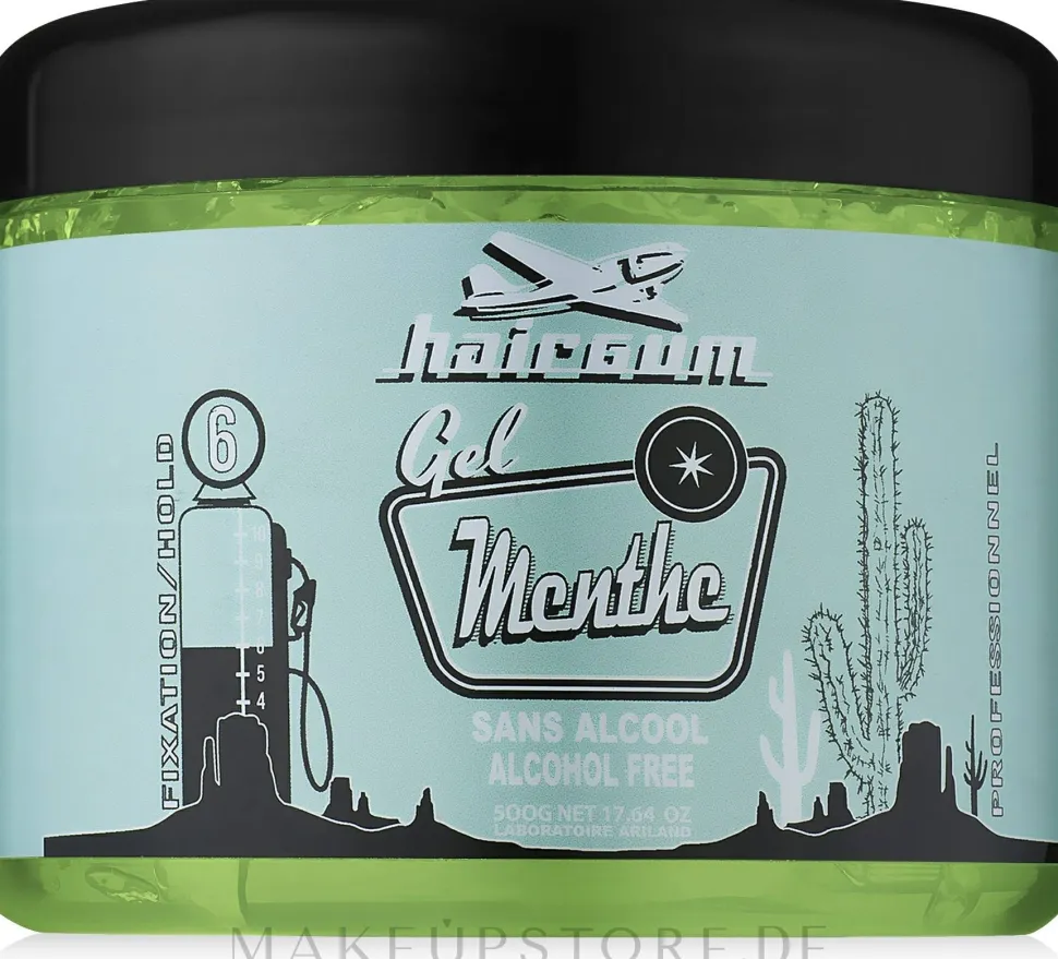 Styling-Gel mit Minzextrakt