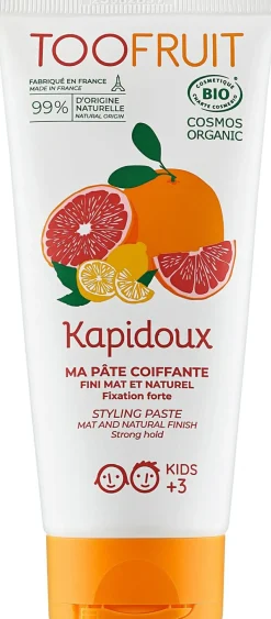 Styling-Haarpaste mit Grapefruit und Zitrone Starker Halt