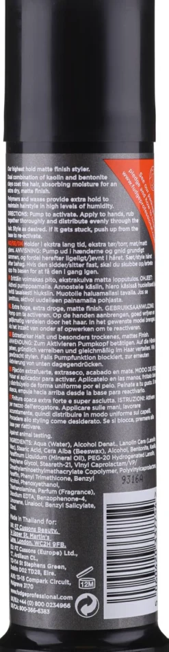 Styling-Ton für extrastarken Halt