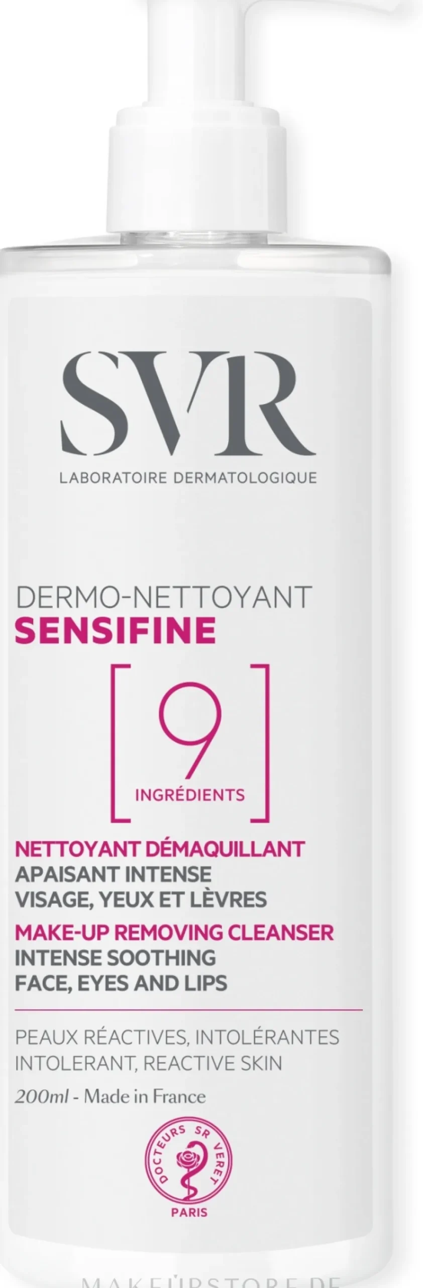 SVR Sensifine Dermo Nettoyant Make-up Removing Cleanser