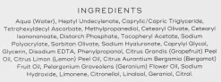 Tagescreme für das Gesicht mit Vitamin C