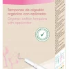 Tampons aus Bio-Baumwolle mit Applikator 18 St.