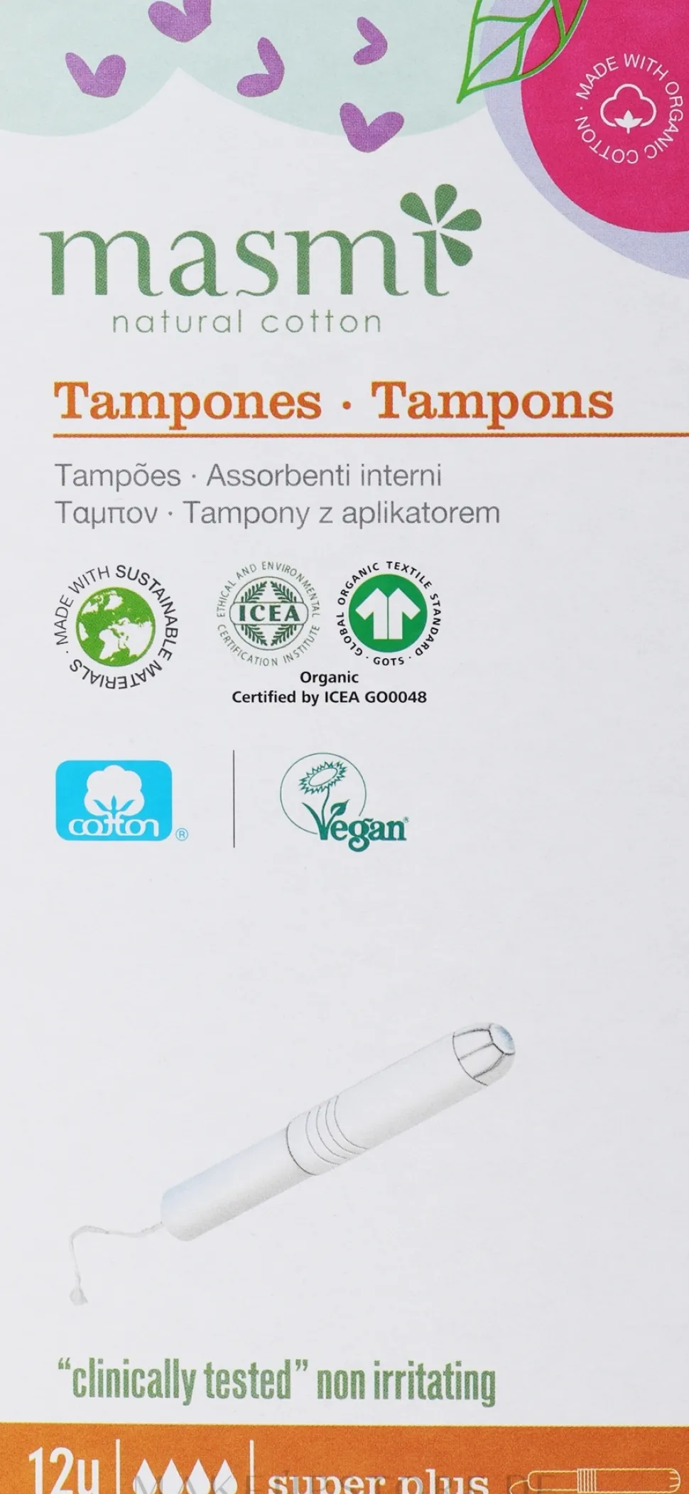 Tampons mit Applikator