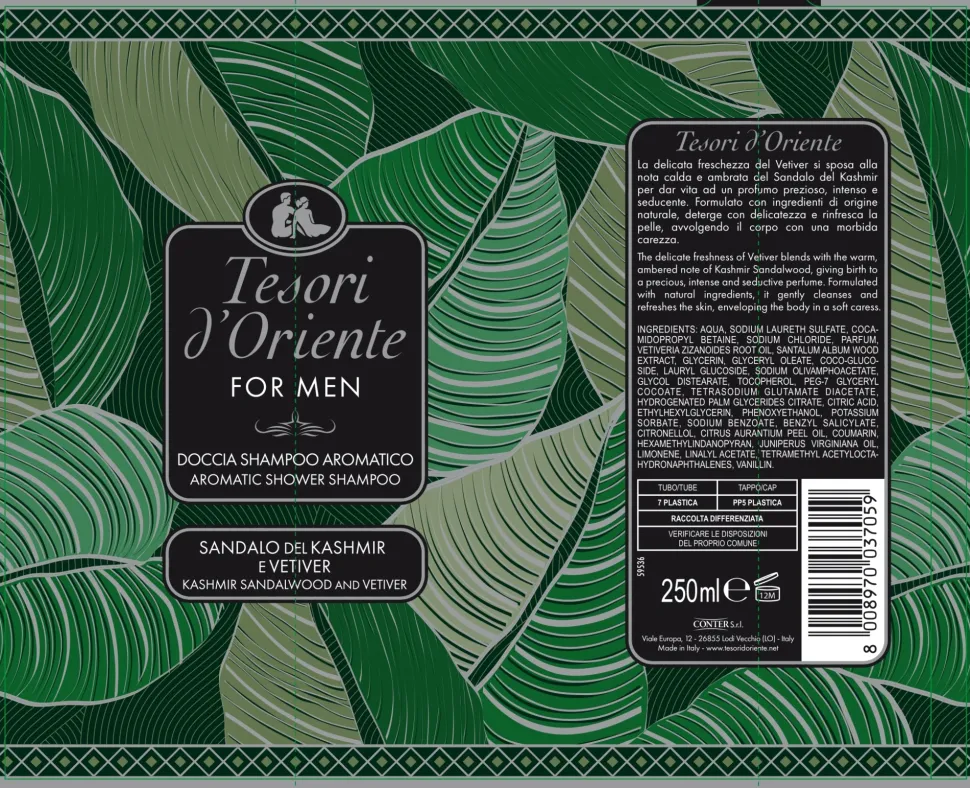Tesori d`Oriente Kashmir Sandalwood & Vetiver