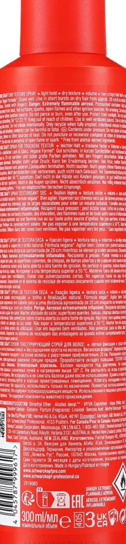 Texturspray für mehr Haarvolumen mit Kieselerde