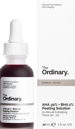 The Ordinary AHA 30% + BHA 2% Peeling Solution