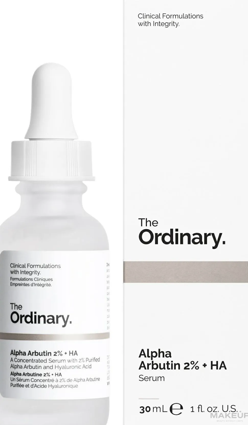 The Ordinary Alpha Arbutine 2% HA Serum Hydratant