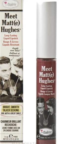 theBalm Meet Matt(e) Hughes Long-Lasting Liquid Lipstick