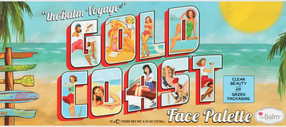 theBalm Voyage Gold Coast Face Palette