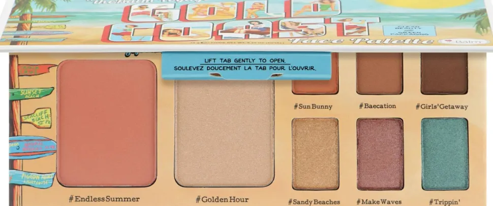 theBalm Voyage Gold Coast Face Palette