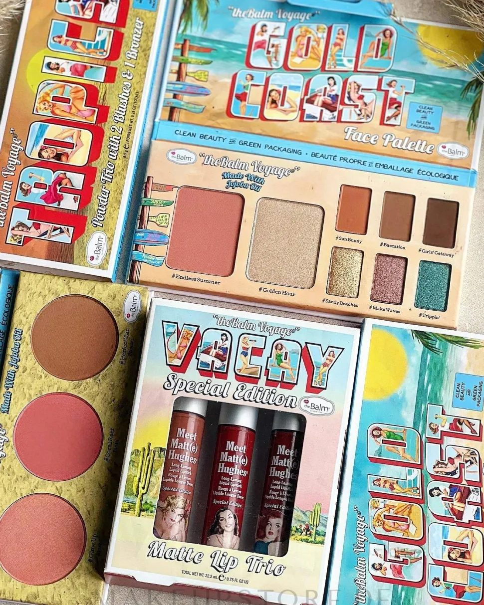 theBalm Voyage Gold Coast Face Palette