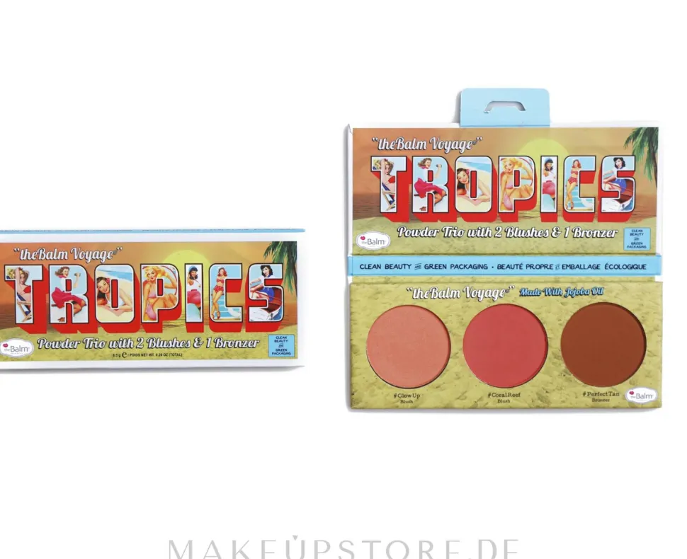 theBalm Voyage Tropics Powder Trio