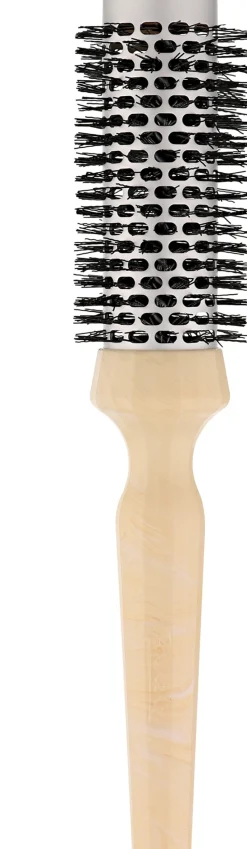 Thermorundbürste, Ø52 mm, beigefarbener Griff