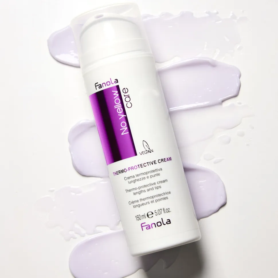 Thermoschützende Haarcreme