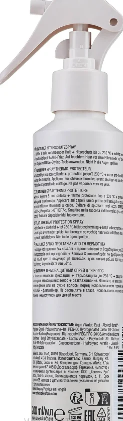 Thermoschützendes Haarspray