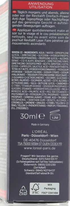 Tiefenwirksames regenerierendes Anti-Aging-Fluid mit Hyaluronsäure und Pro-Retinol