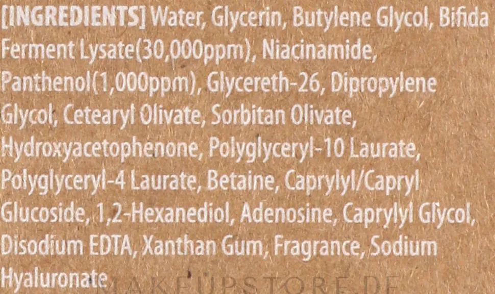 Toner mit Vitamin B5