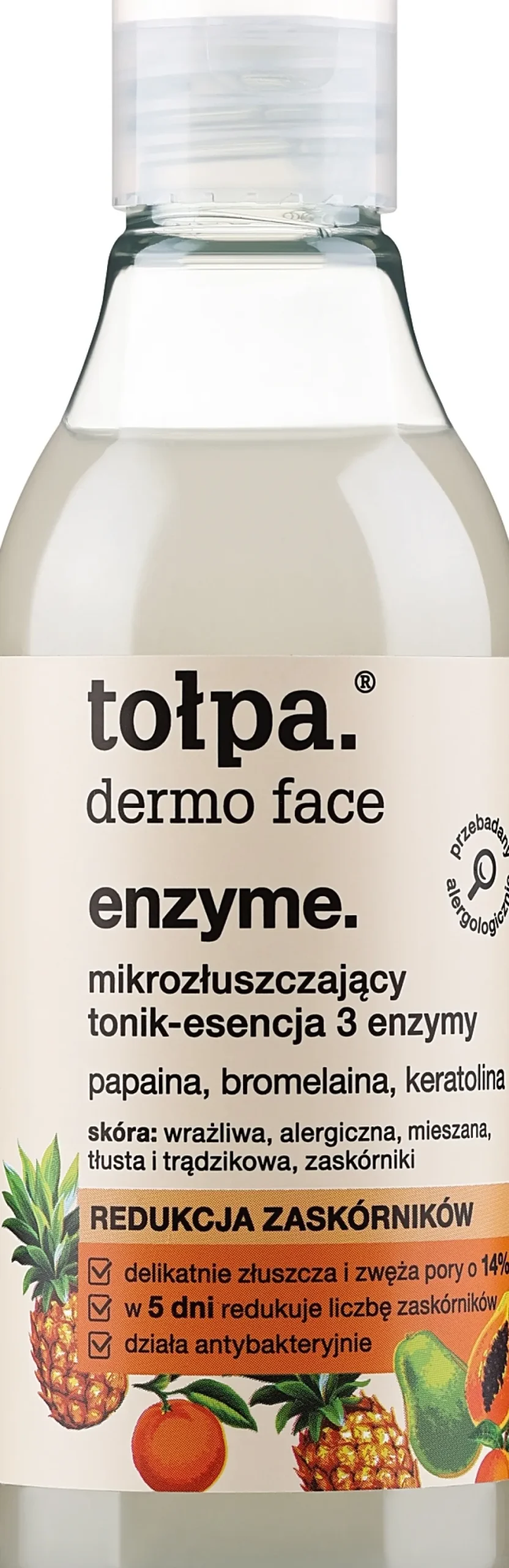 Tonisierende Gesichtsessenz mit Enzymen
