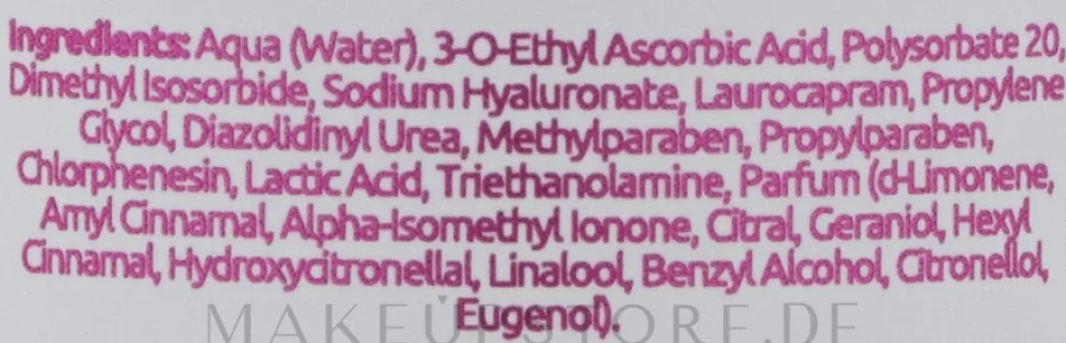 Tonisierendes Gesichtselixier mit 15% aktivem Vitamin C
