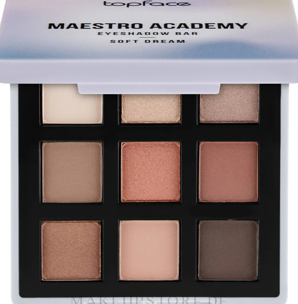 Topface Maestro Academy Eyeshadow Bar
