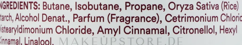 Trockenes Shampoo