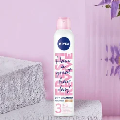 Trockenes Shampoo