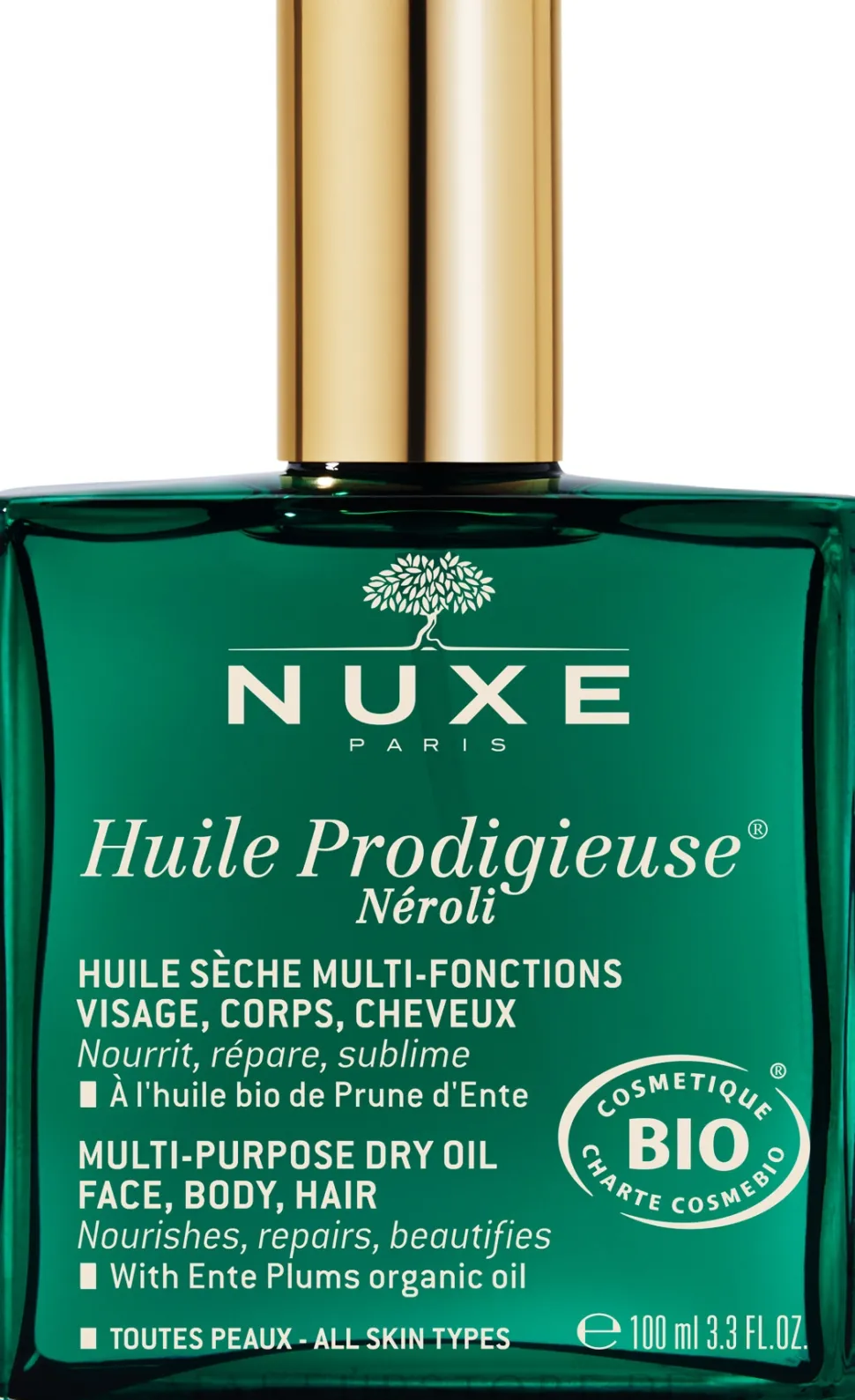 Trockenöl für Gesicht, Körper und Haare mit Neroli