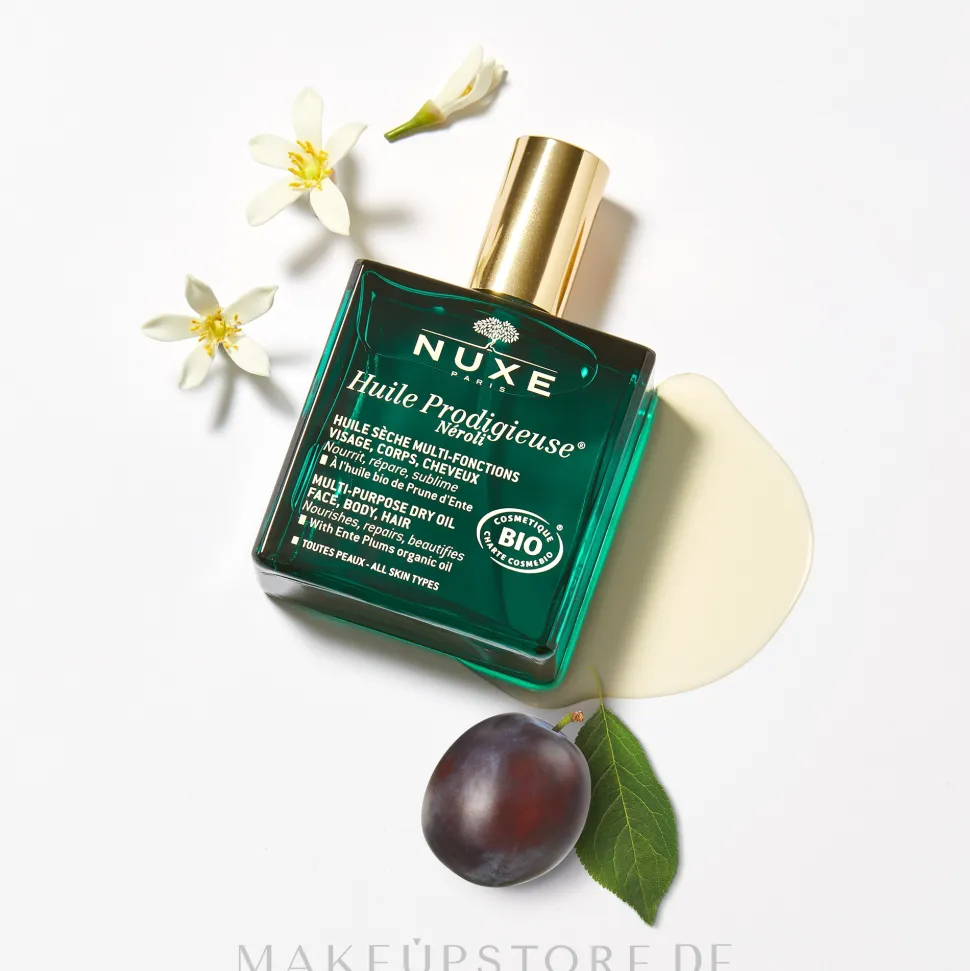 Trockenöl für Gesicht, Körper und Haare mit Neroli