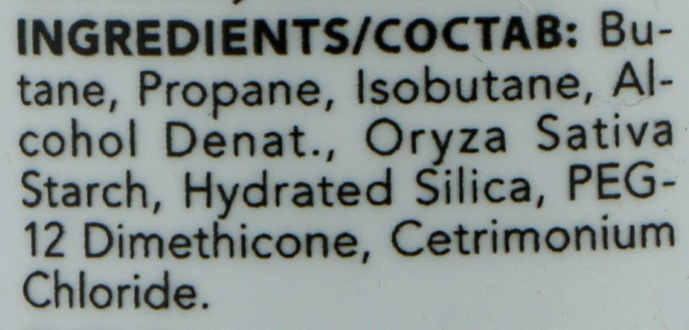 Trockenshampoo