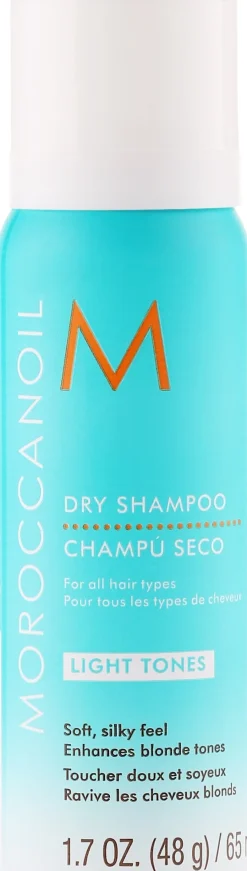 Trockenshampoo für helles Haar mit marokkanischem Öl